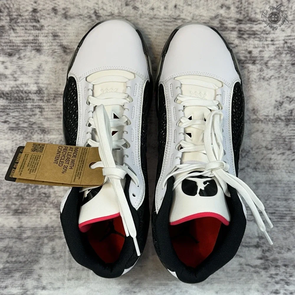 NWT‎ No Box Air Jordan 38 Fundamental Basketball Shoes White Black Sz 11 DZ3356